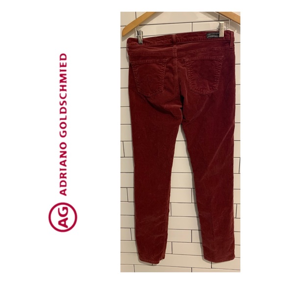 AG Adriano Goldschmied Stevie skinny straight cords Jeans 29 - Picture 7 of 7
